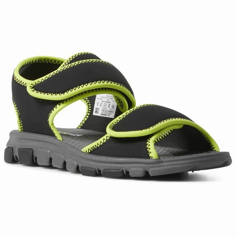 Sandale Reebok Wave Glider III Fete Negrii/Verzi Deschis Romania VC4109JC